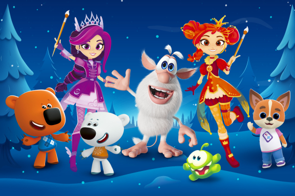 ЁЛКА ТЕЛЕКАНАЛА МУЛЬТ. ЖИВЫЕ КРАСКИ